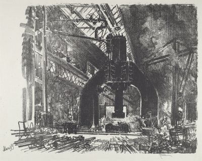 Büyük Çekiç by Joseph Pennell