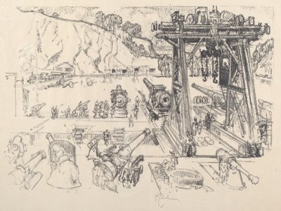 Silah Test Alanı by Joseph Pennell