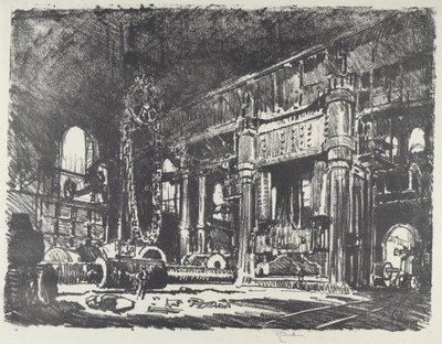 Silah Demirhanesi by Joseph Pennell