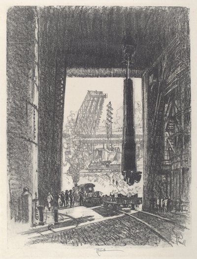 Silah Çukuru, No.I by Joseph Pennell