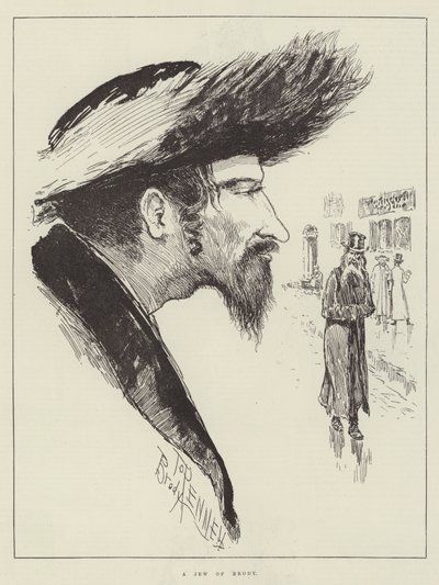 Evdeki Yahudi, Joseph Pennell by Joseph Pennell