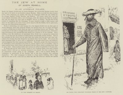 ದಿ ಜ್ಯೂ ಅಟ್ ಹೋಮ್, ಜೋಸೆಫ್ ಪೆನ್ನೆಲ್ ಟರ್ಕ್ ಅವರಿಂದ by Joseph Pennell
