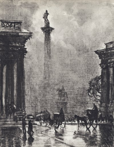 Nelson Sütunu by Joseph Pennell