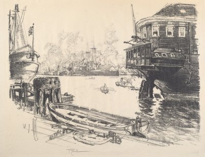 Eski ve Yeni by Joseph Pennell