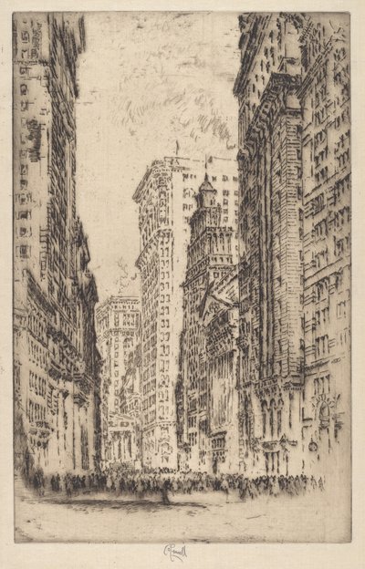 Borsa by Joseph Pennell