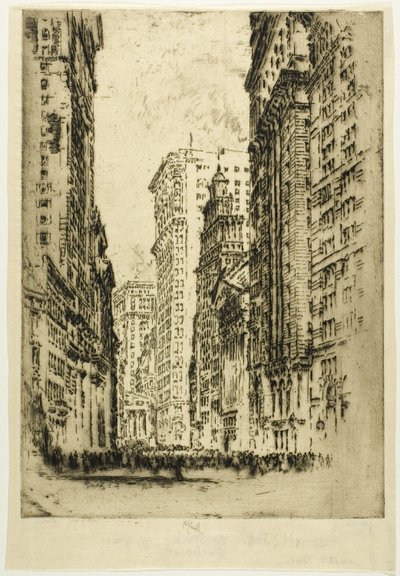 Borsa by Joseph Pennell