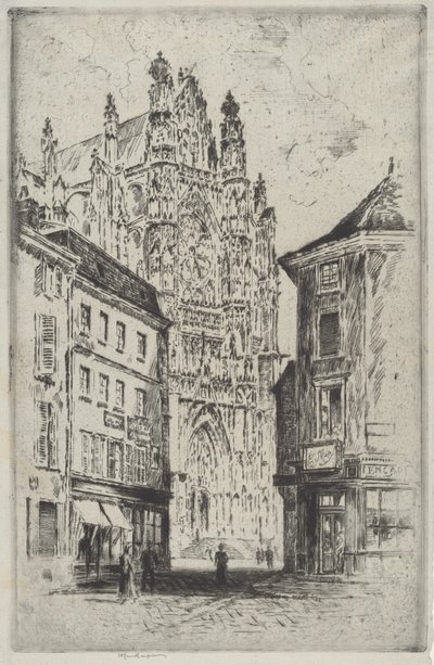 Transept, Beauvais by Joseph Pennell
