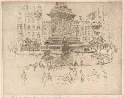 Trafalgar Meydanı by Joseph Pennell