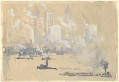 römorkörler by Joseph Pennell