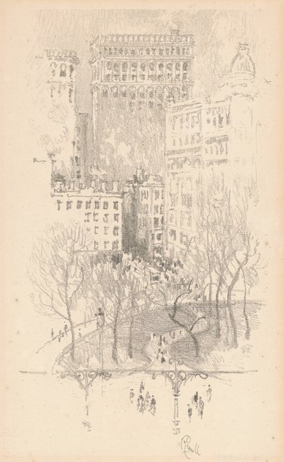Birlik Meydanı by Joseph Pennell