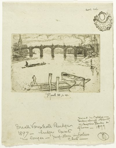 Opel Köprüsü by Joseph Pennell