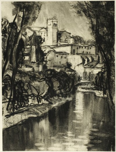 Geçtik ... Parral by Joseph Pennell