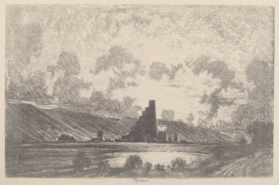 İş Kaleleri, Wilkes Barre by Joseph Pennell