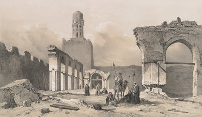 14. El Hakem Camii, Kahire, 1843. by Joseph Philibert Girault De Prangey