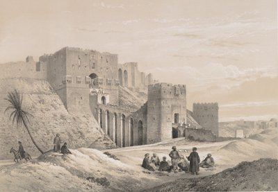 48. Halep Kalesi, 1843. by Joseph Philibert Girault De Prangey