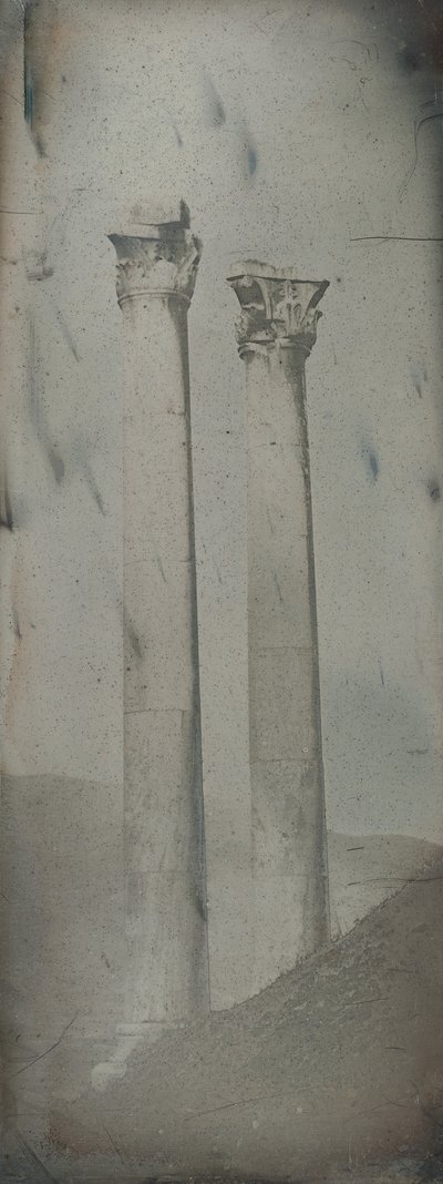 53. Atina. Baküs Tapınağı, 1842. by Joseph Philibert Girault De Prangey