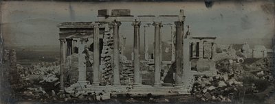 Erechtheion, Atina, 1842. by Joseph Philibert Girault De Prangey
