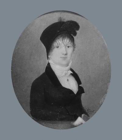 Bir Hanımefendinin Portresi, ca. 1808. by Joseph Pierre Picot de Limoelan de