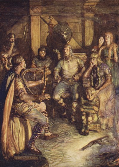 Gleeman, Beowulf