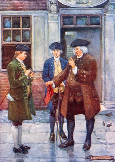 Dr Johnson by Joseph Ratcliffe Skelton