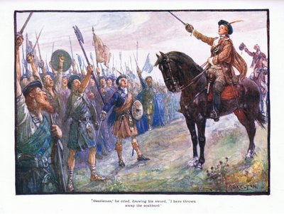 Beyler, diye bağırdı kılıcını çekerek, kınını attım 1910 by Joseph Ratcliffe Skelton