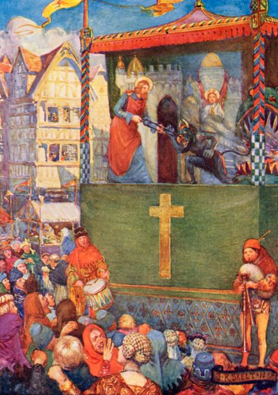 Ortaçağ gizem oyunu by Joseph Ratcliffe Skelton