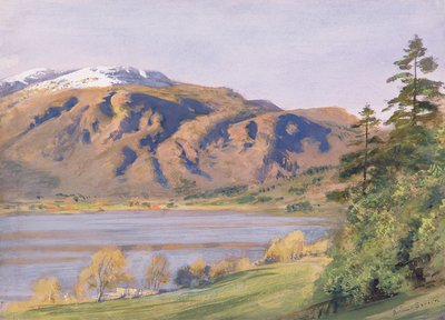 Coniston (kağıt üzerinde wc) by Joseph Severn