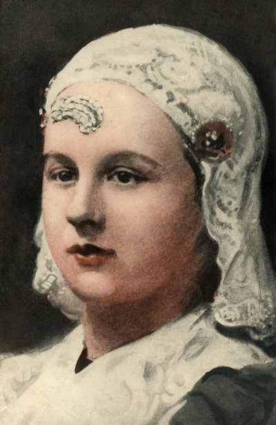 Wilhelmina, Hollanda Kraliçesi, 1910. by Joseph Simpson