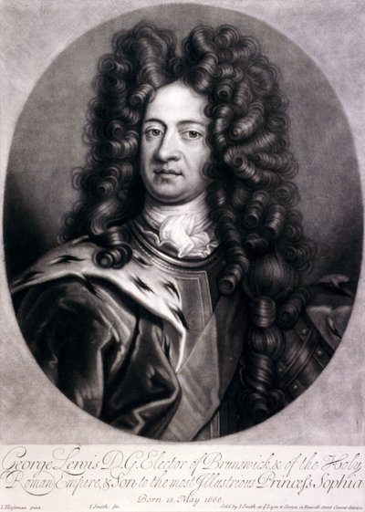 George I, Büyük Britanya Kralı, c1700 by Joseph Smith