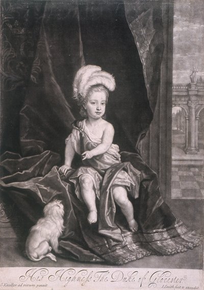 William, Gloucester Dükü, çocukken, c1720 by Joseph Smith