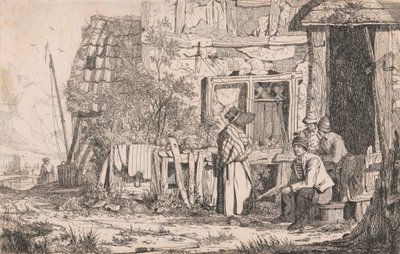 İnsanlarla Kulübe by Joseph Stannard