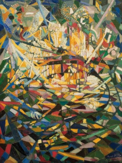Işıklar Savaşı, Coney Adası by Joseph Stella