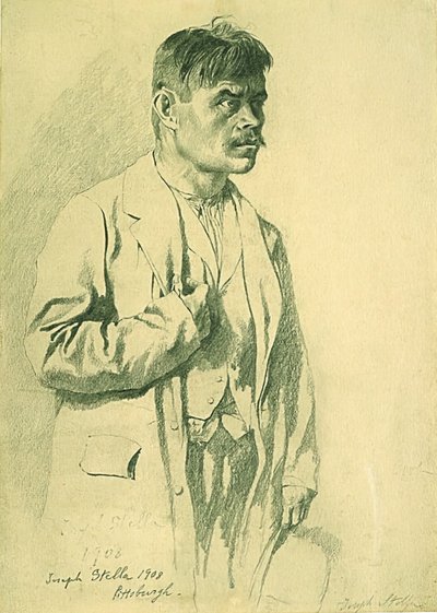 Hırvat, 1908. by Joseph Stella