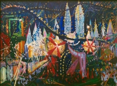 lunapark by Joseph Stella