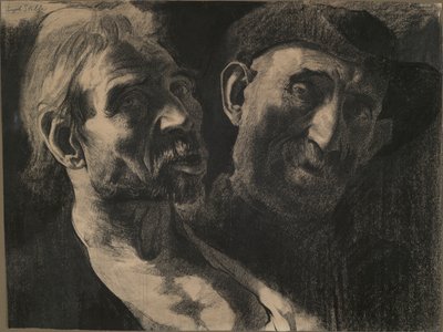 madenciler by Joseph Stella
