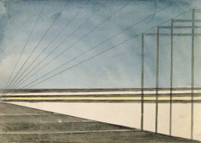 Telgraf Direkleri by Joseph Stella