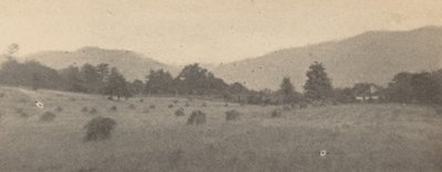 Ağaçlar ve dağlar ile manzara,c. 1900 (fotoğraf) by Joseph T. Keiley