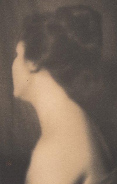 Averted Head - Ten Tonlarında Bir Çalışma, 1899. by Joseph Turner Keiley
