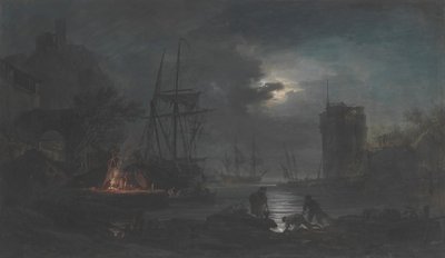 Ay Işığı, n.d.. by Joseph Vernet.