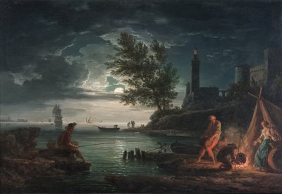 Günün dört vakti: Gece by Joseph Vernet