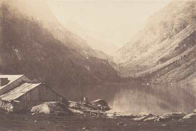 Gaube Gölü, Cauterets, 1853. by Joseph Vigier