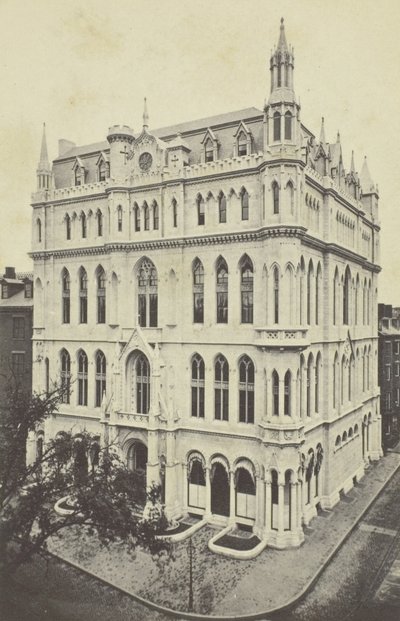 Yeni Mason Tapınağı, Boston, 1860