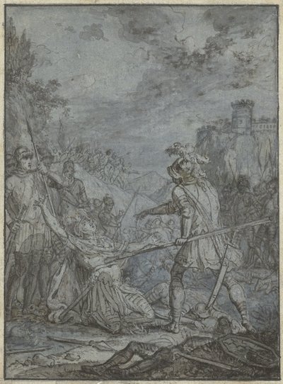 Şövalyeler ve Süvariler ile Benzer Örneklerden Bir Ordu Komutanı Grubunun Teslimi (dizi başlığı) by Joseph Werner