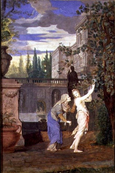 Vertumnus ve Pomona by Joseph Werner