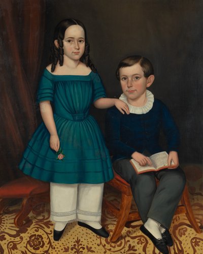 John ve Louisa Stoku, 1845. by Joseph Whiting Stock