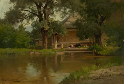 Am Mühlteich by Joseph Willroider, Ludwig Willroider