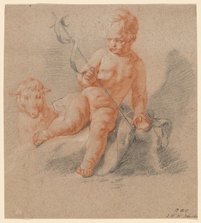 Bebekken Vaftizci Yahya by Joseph Wolfgang Xavier Klauber