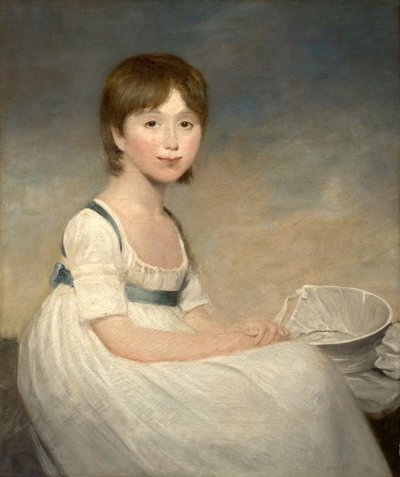 Bir Kızın Portresi, 18. yüzyıl by Joseph Wright