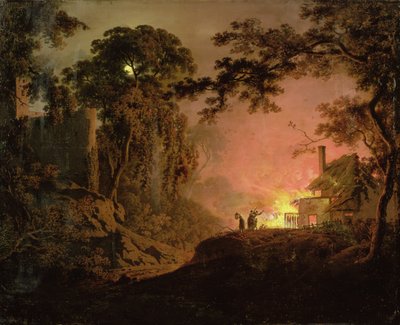 Yanan Kulübe by Joseph Wright of Derby