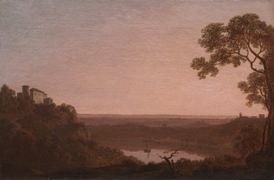 Nemi Gölü by Joseph Wright of Derby